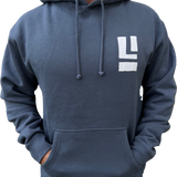 Long Island Strong Beach Wave Hoodie (Storm)