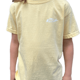 Youth Long Island Strong Beach Wave Tee (Summer Yellow)